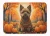 Cairn Terrier Dog Fall Rug