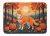 Akita Dog Fall Rug
