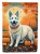 German Shepherd Dog Fall House Flag