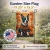Golden Fall Pit Bull Garden Flag
