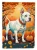 Pit Bull Dog Fall House Flag