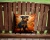 Airedale Dog Fall Outdoor Pillow