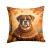 Golden Fall Boxer Throw Pillow - Indoor/Outdoor - 14"