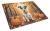 Golden Fall Jack Russell Glass Cutting Board