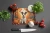 Golden Fall Jack Russell Glass Cutting Board