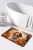 Golden Fall Brittany Spaniel Memory Foam Rug
