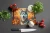Golden Fall Husky Glass Cutting Board