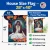 Fall Leaves Shih Tzu House Flag