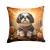 Shih Tzu Dog Fall Throw Pillow