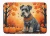 Schnauzer Dog Fall Rug
