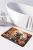 Fall Pug Bathroom Rug