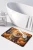 Golden Fall Pomeranian Memory Foam Rug