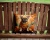 Golden Fall French Bulldog Throw Pillow - Indoor/Outdoor
