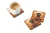 Golden Fall Chocolate Lab Coaster Set