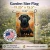 Black Labrador Fall Garden Flag