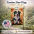 Golden Fall Australian Shepherd Garden Flag