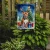 Holiday Reindeer Pit Bull Garden Flag
