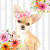 Floral Chihuahua Fine Art Print