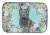 Russian Blue Cat Dish Drying Mat