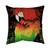 Scarlet Macaw Throw Pillow