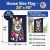 Corgi Christmas Tree House Flag