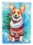 Corgi Christmas Flag
