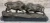 Dueling Bulls Bronze Sculpture on Marble Base - Original Milo
