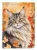 Fall Maine Coon Cat Flag