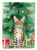 Christmas Bengal Cat Flag