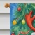 Holiday Reindeer Shih Tzu House Flag