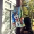 Holiday Reindeer Husky House Flag