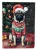 Christmas Pug Flag