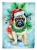 Christmas Pug Flag