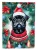 Christmas Pug Flag