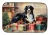Christmas Bernese Mountain Dog Dish Drying Mat