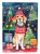 Christmas Beagle Flag