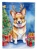 Corgi Christmas Flag