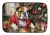 Christmas Bulldog Dish Drying Mat