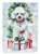 Christmas Poodle Flag