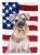Patriotic Schnauzer Flag