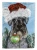Schnauzer Christmas Flag
