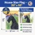 Mountain Sunset Schnauzer House Flag