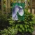 Starry Green Schnauzer Garden Flag