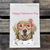 Happy Valentine's Day - Golden Retriever Valentine Kitchen Towel
