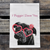 I Puggin' Love You - Pug Valentine Kitchen Towel