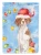 Christmas Lights Brittany Spaniel Garden Flag
