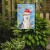 Christmas Lights Husky Garden Flag