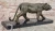 Tiger Bronze Sculpture