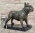 English Bulldog Bronze Statue