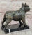 English Bulldog Bronze Statue